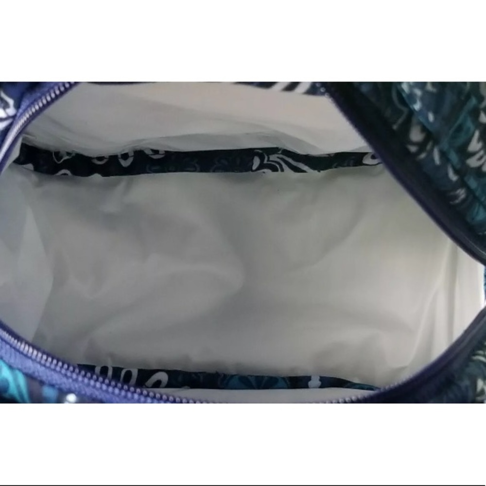 Lunch bunch lunchbox Vera Bradley blue tapestry - Picture 4 of 4
